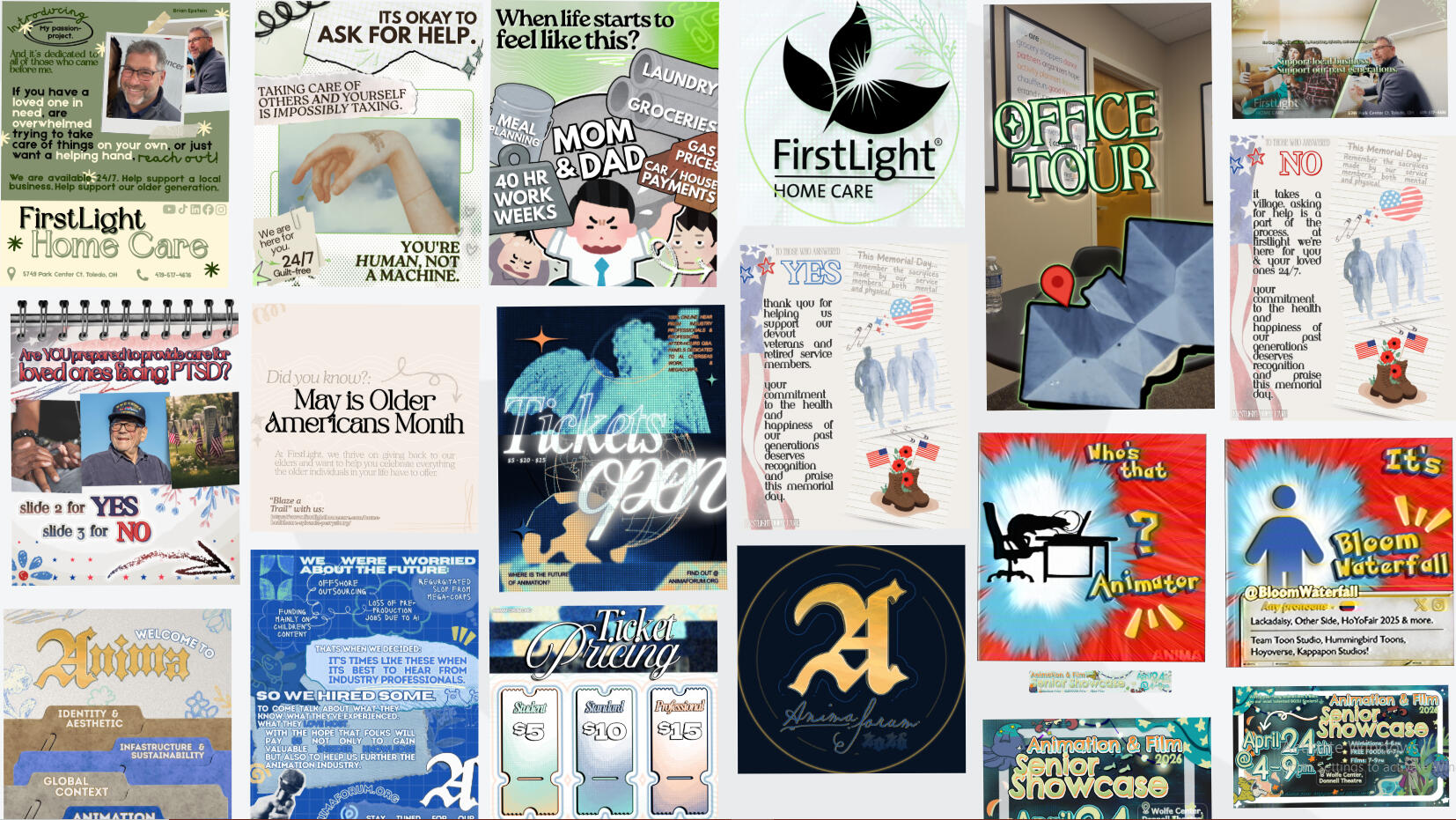 Professional Social Media Imagery for Across Different Agencies & Platforms.